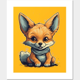 Little Orange Fox Posters and Art